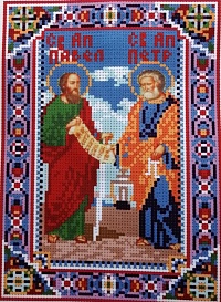 Набор для вышивания бисером "Святой Петр" 24х30