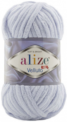 Alize Velluto - 416 Серый