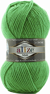 Alize Superlana Midi - 455 зеленый