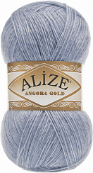 Alize Angora Gold - 221 Светло-джинсовый меланж