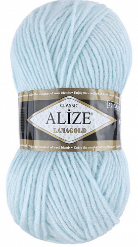 Alize Lanagold Classic - 522 нежно-голубой