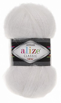 Alize Mohair Classic - 55 Белый