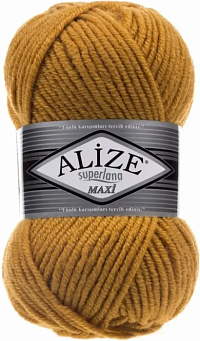 Alize Superlana Maxi - 02 горчица