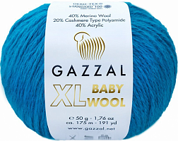 Gazzal XL Baby Wool - 822 синий
