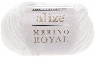 Alize Merino Royal - 55 Белый