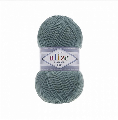 Alize Lanagold 800 - 386 Мятно-бирюзовый