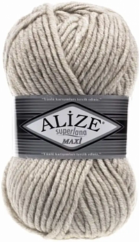 Alize Superlana Maxi - 152 Беж меланж
