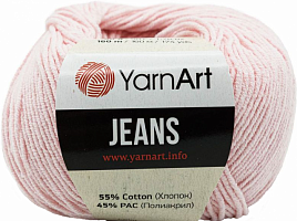 YarnArt Jeans - 74 нежно розовый