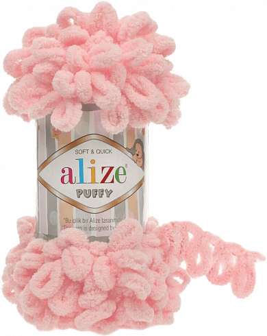 Alize Puffy  - 638 Детский розовый
