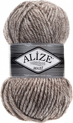 Alize Superlana Maxi - 803 бежевый меланж