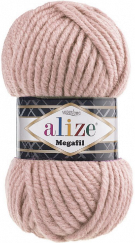 Alize Superlana Megafil - 161 розовый
