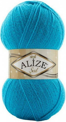 Alize Sal Simli - 287 бирюза