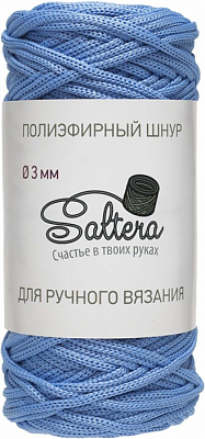Saltera, полиэфирный шнур - 102 Голубой