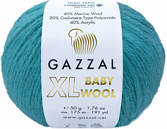 Gazzal XL Baby Wool - 832 Лазурь
