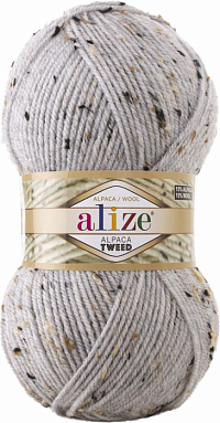 Alize Alpaca Tweed - 684 Пепельный