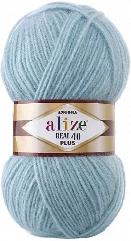 Alize Real 40 Plus - 114 Голубой