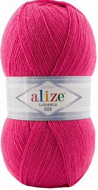 Alize Lanagold 800 - 798 малиновый