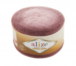Alize Angora Gold Ombre Batik - 7295 бордовый