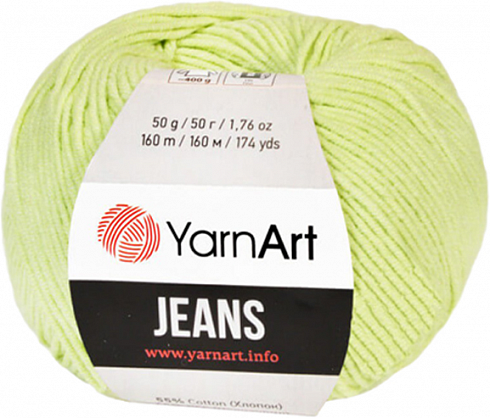 YarnArt Jeans - 11 Светло-зеленый