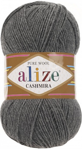 Alize Cashmira - 182 Средне-серый меланж