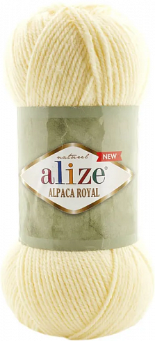 Alize Alpaca Royal NEW - 01 молочный